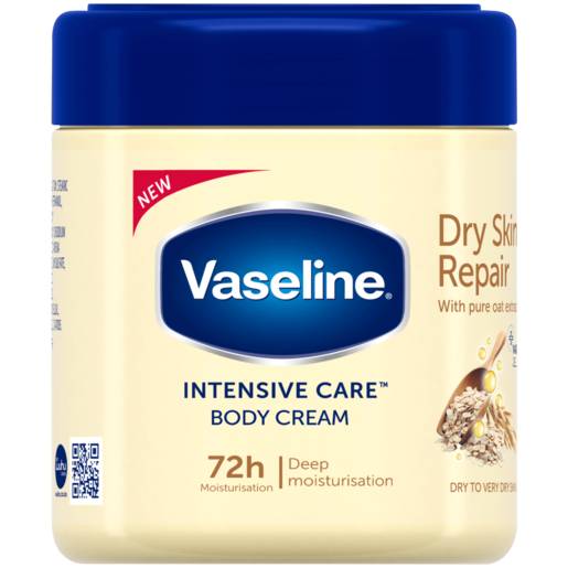 Vaseline Intensive Care Dry Skin Repair Body Cream 400ml